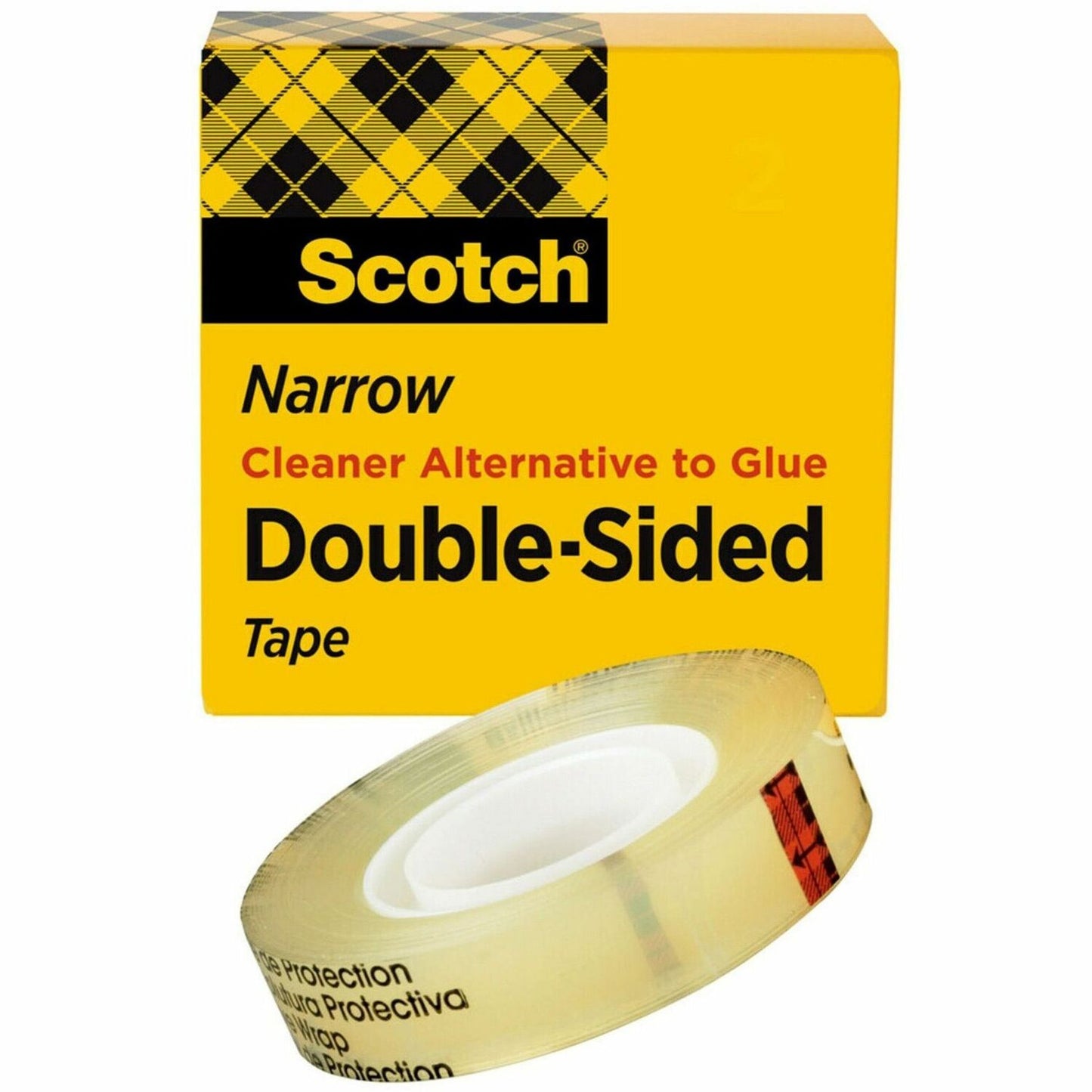 Scotch Permanent Double-Sided Tape - 1/2"W (MMM66512900)