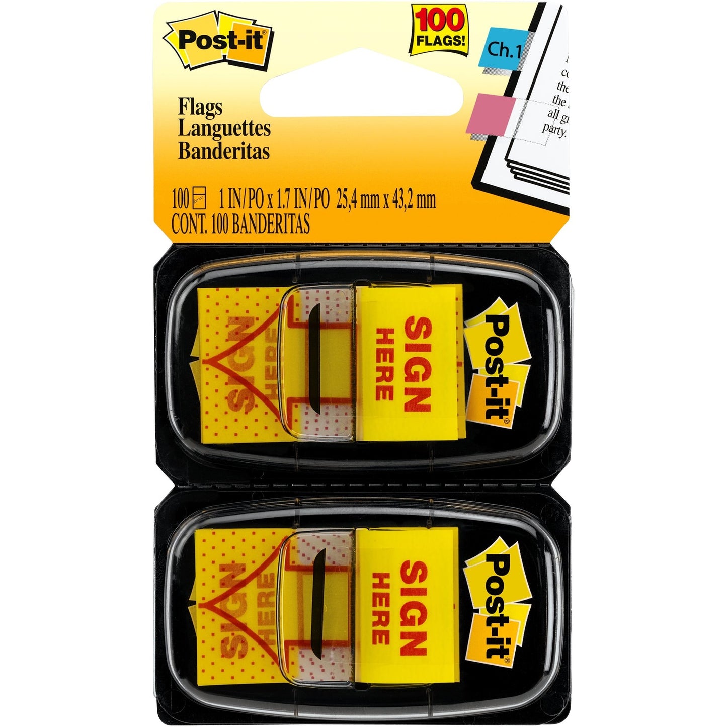 Post-it Message Flags (MMM680SH2)