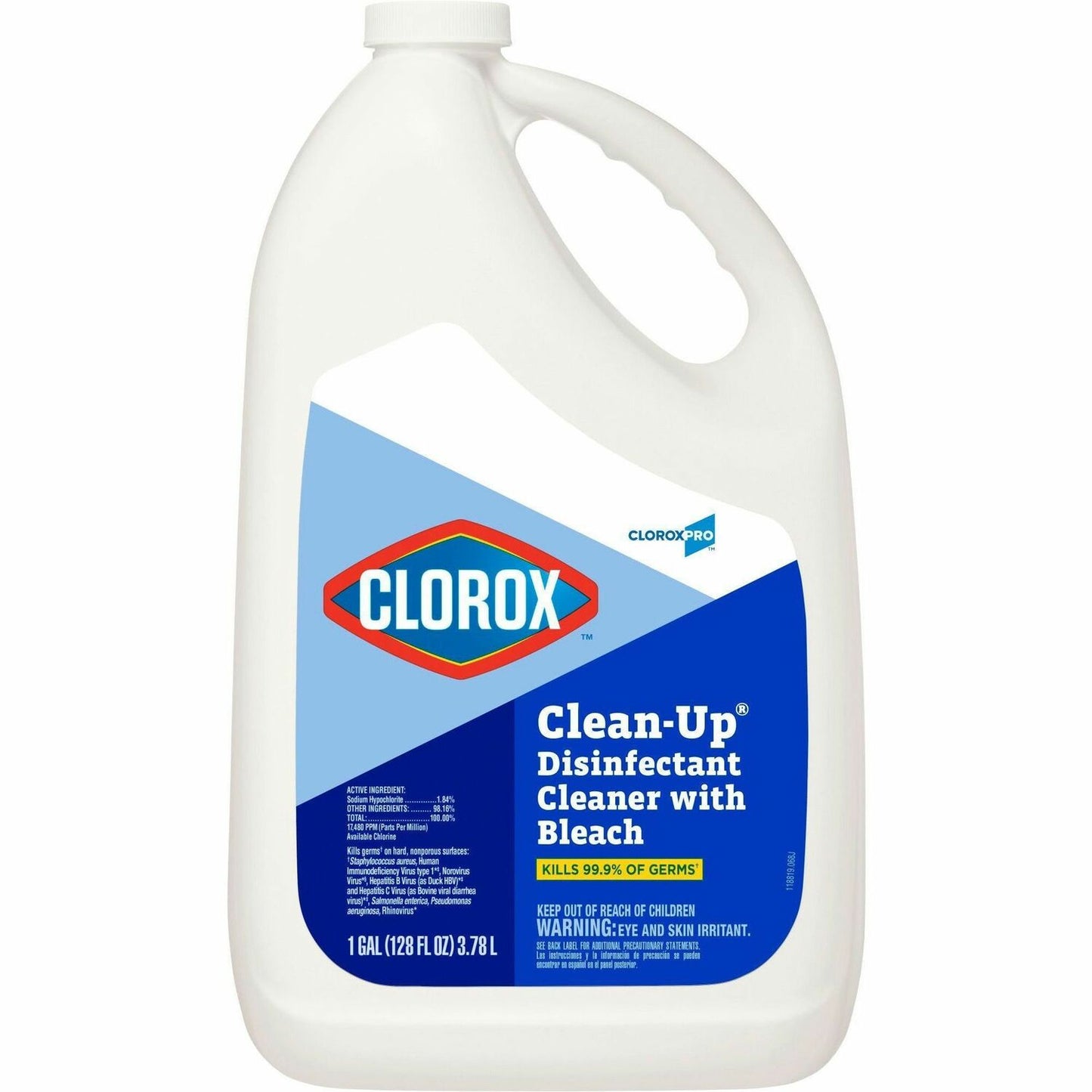 CloroxPro Clean-Up Disinfectant Cleaner with Bleach Refill (CLO35420EA)