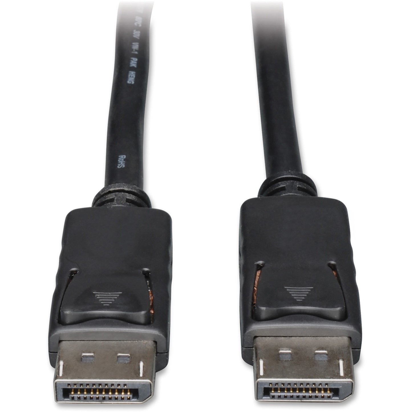 Eaton Tripp Lite Series DisplayPort Cable with Latching Connectors, 4K 60 Hz (M/M), Black, 6 ft. (1.83 m) (P580006)