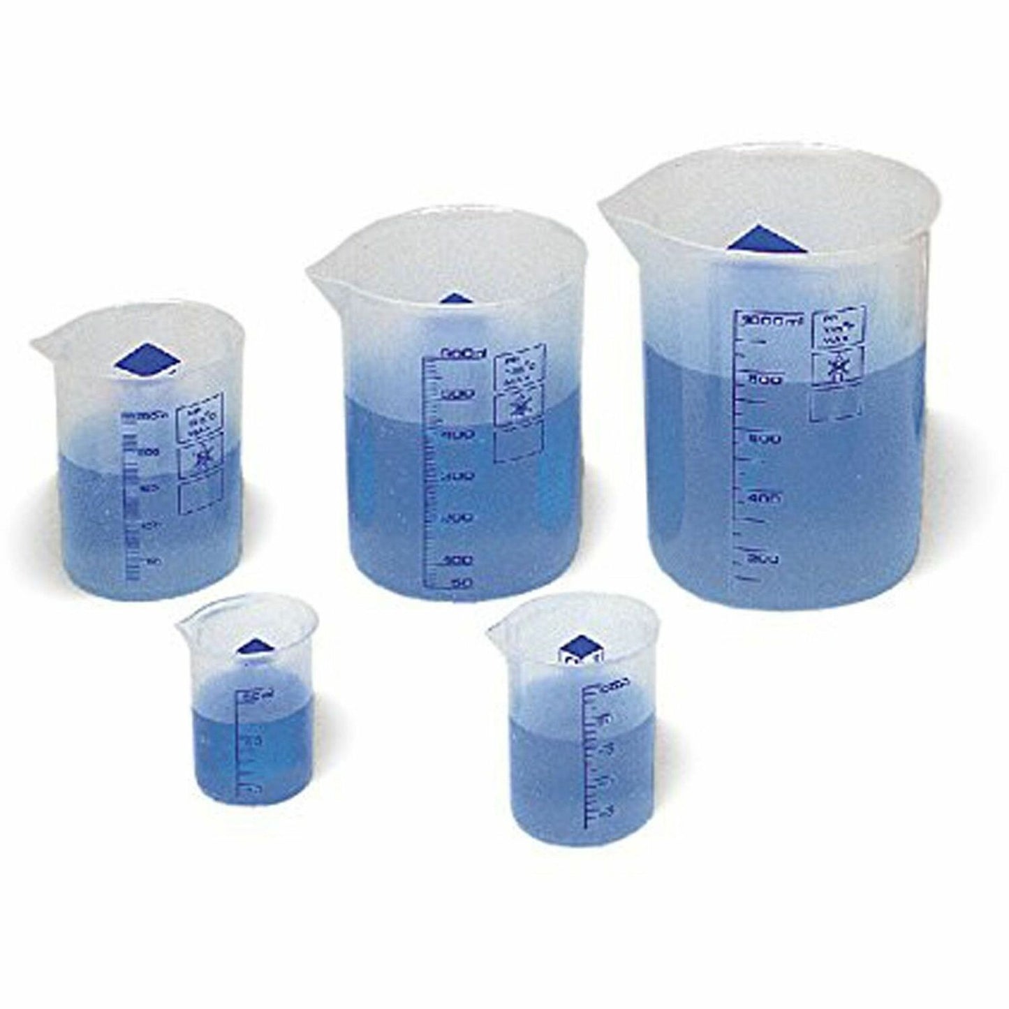 Learning Resources Graduated Plastic Beakers (LRNLER0306)
