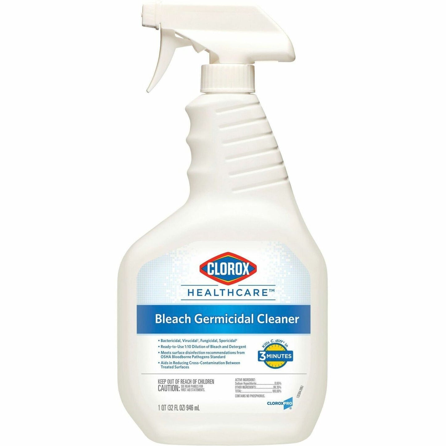 Clorox Healthcare Bleach Germicidal Cleaner (CLO68970EA)