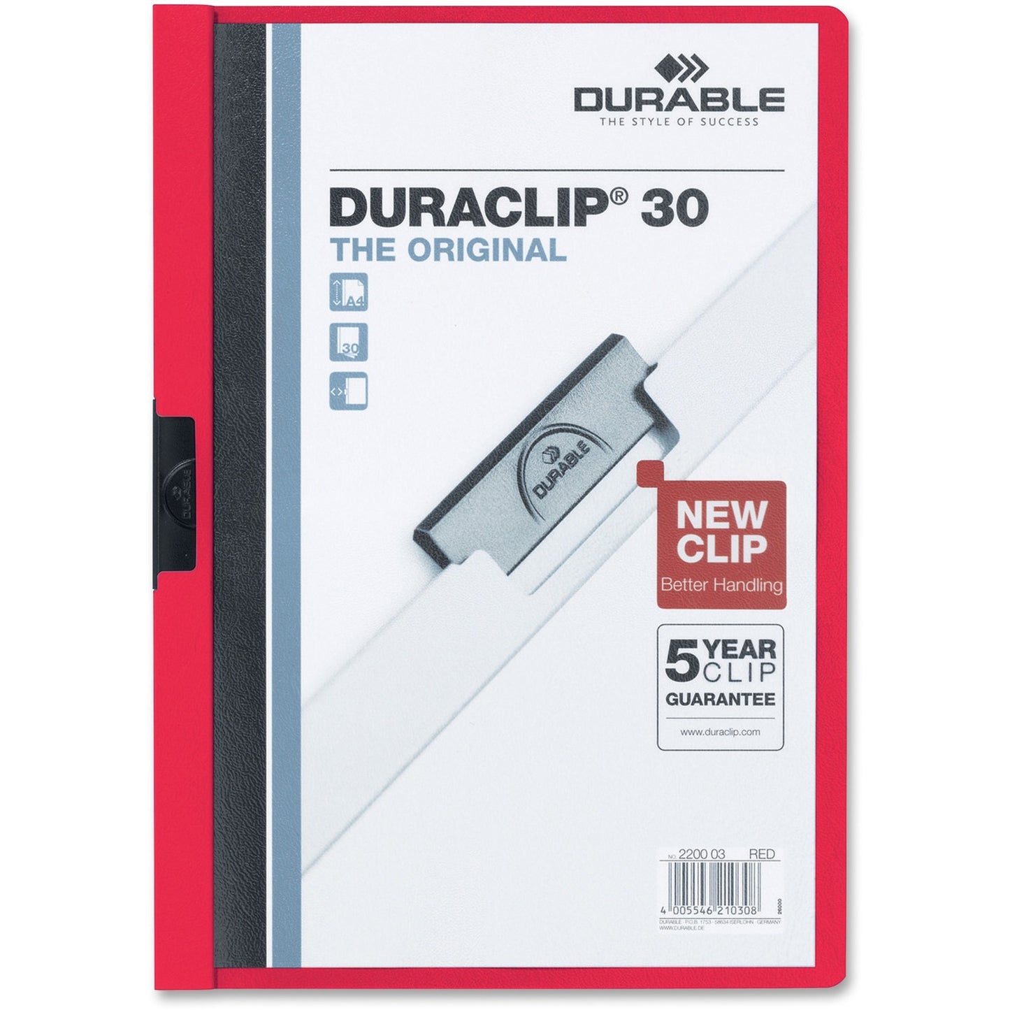 Durable DURACLIP Report Cover (DBL220303)