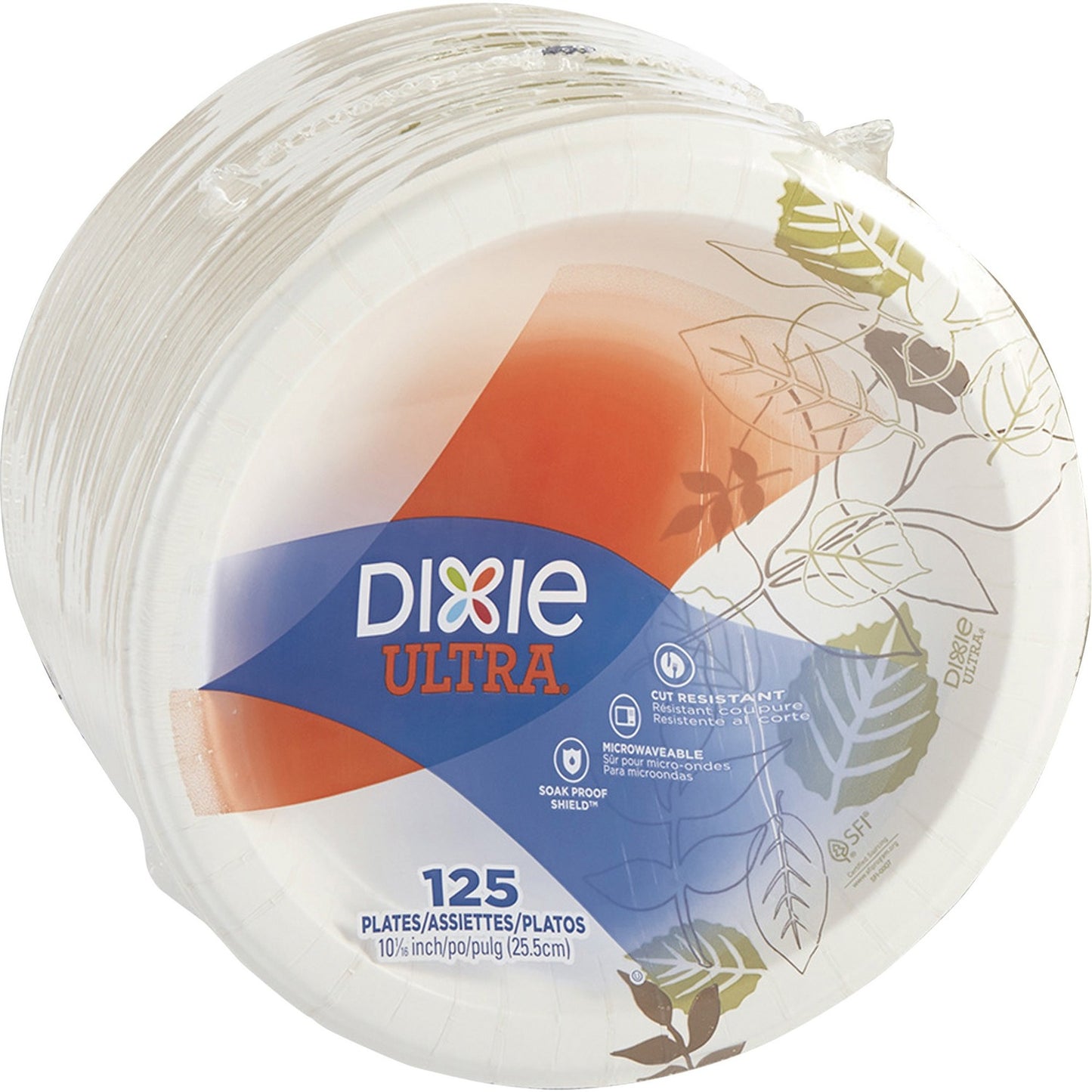 Dixie Ultra Pathways 10-1/16" Heavyweight Paper Plates by GP Pro (DXESXP10PATHPK)