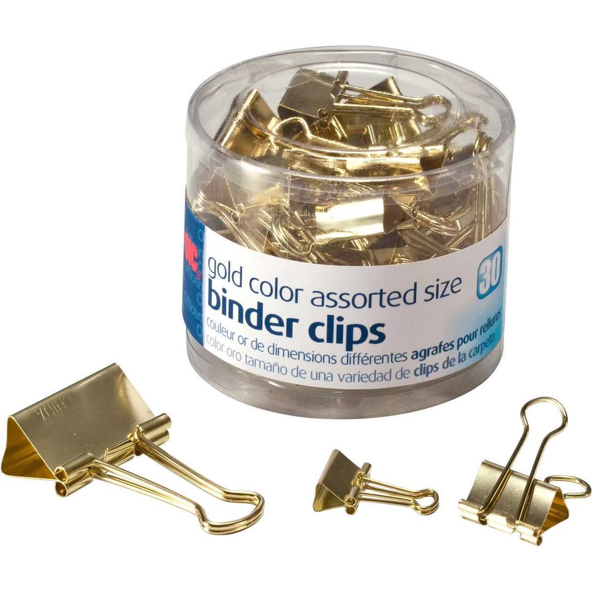 Officemate Assorted Size Binder Clips (OIC31022)