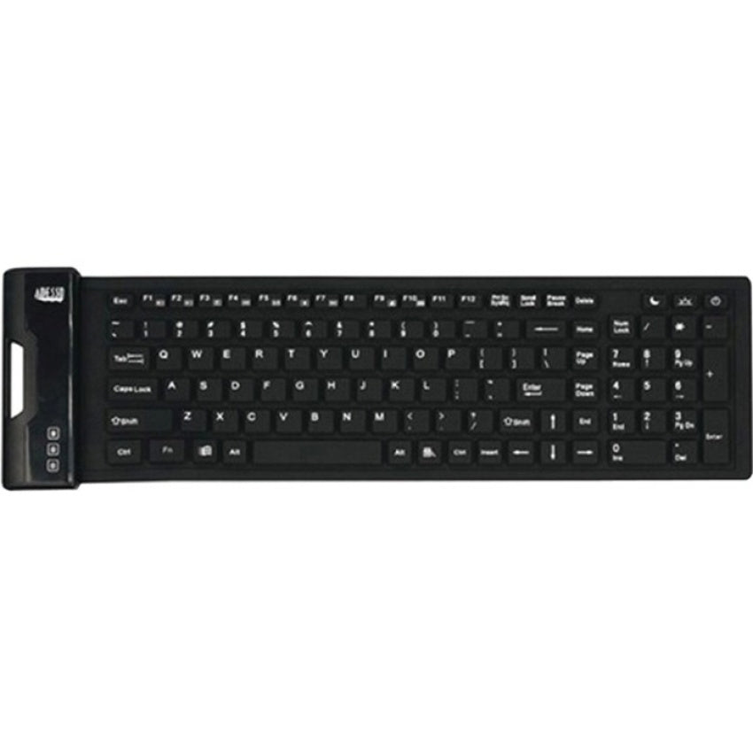 Adesso Antimicrobial Waterproof 108-key Usb (AKB222UB)