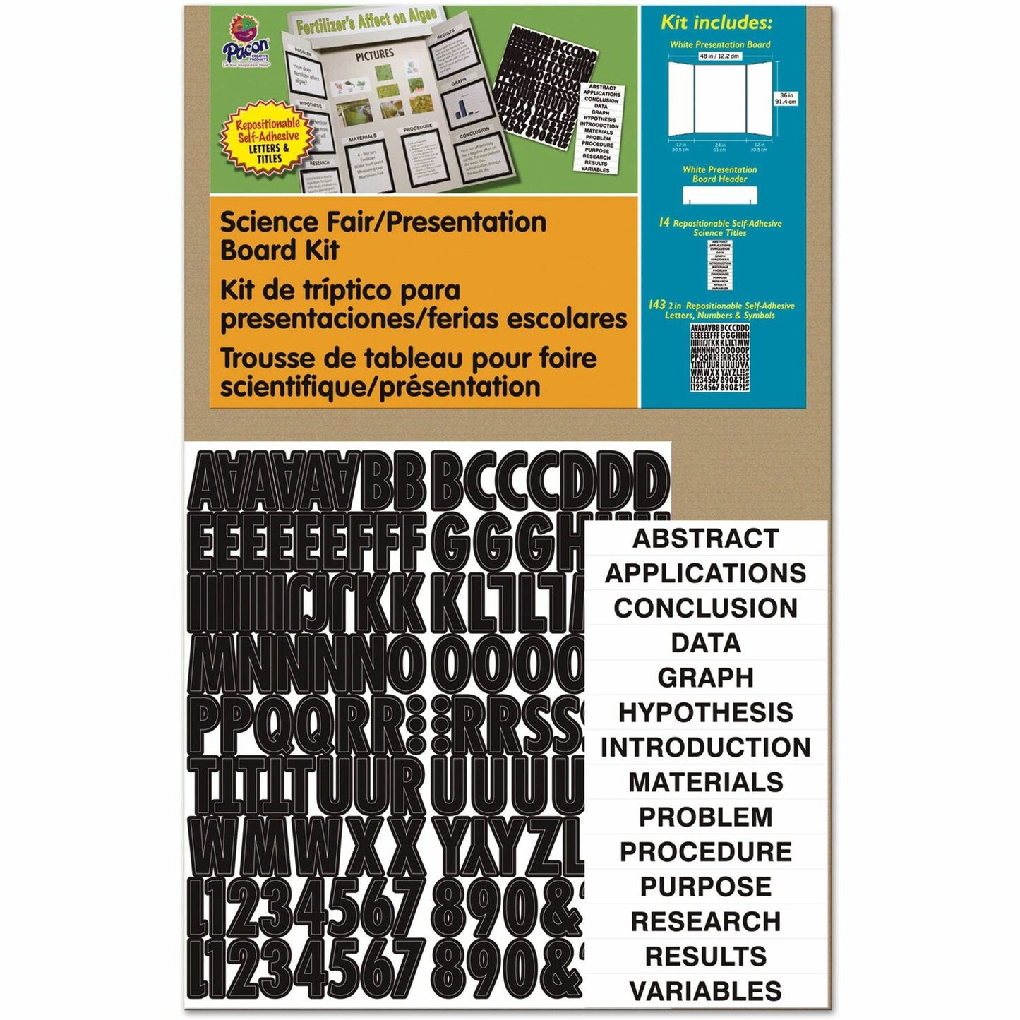 Pacon Science Fair Presentation Board (PAC3793)