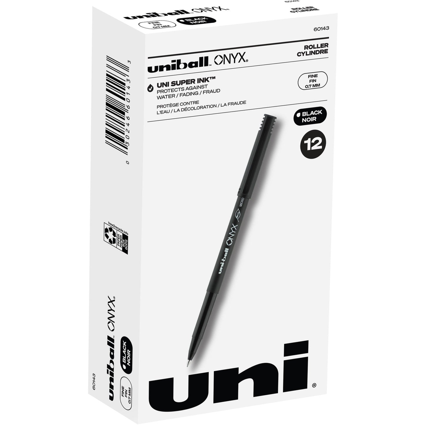 uniball Onyx Rollerball Pens (UBC60143)