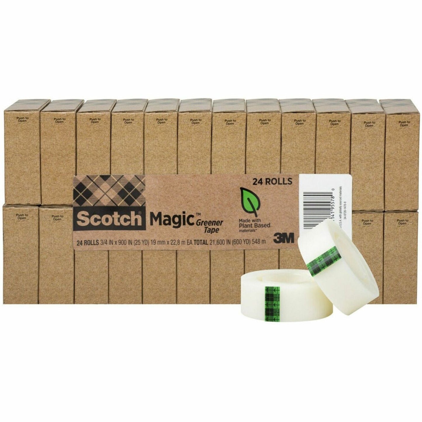 Scotch 3/4"W Magic Greener Tape (MMM81224P)