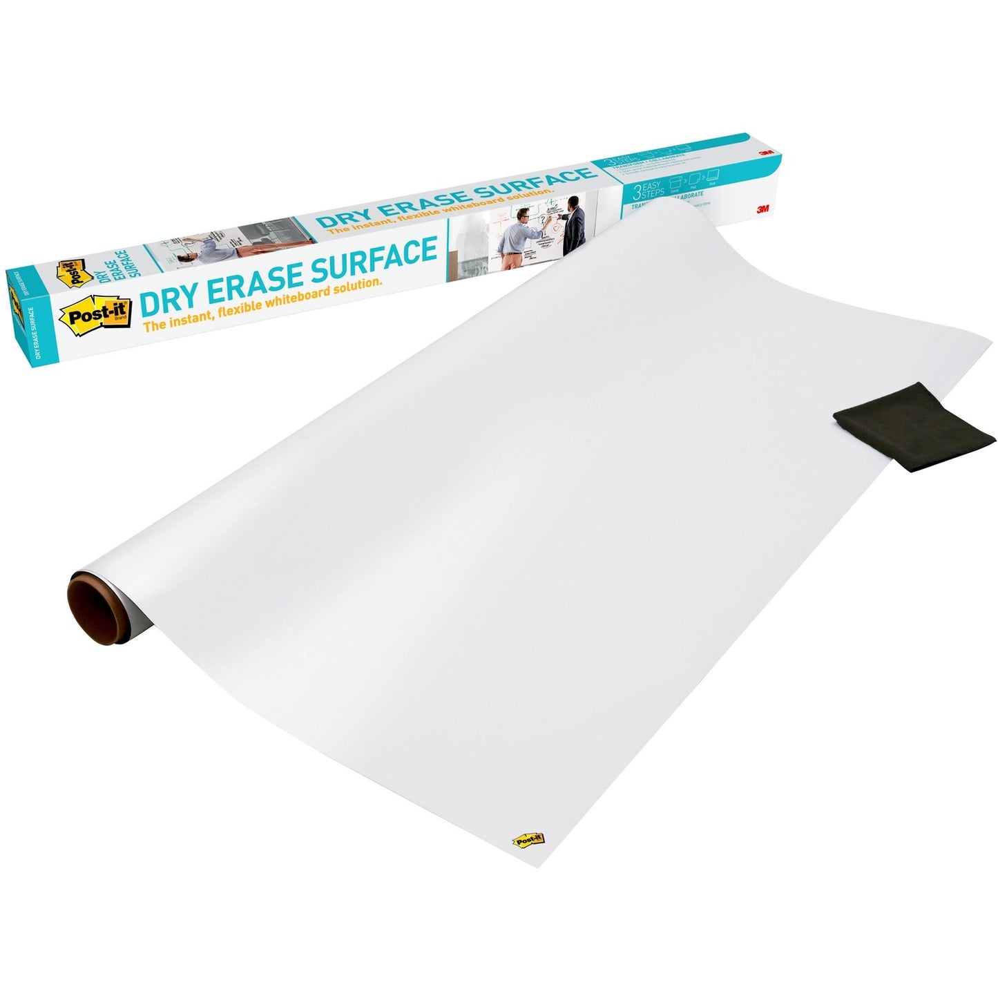 Post-it Self-Stick Dry-Erase Film Surface (MMMDEF4X3)