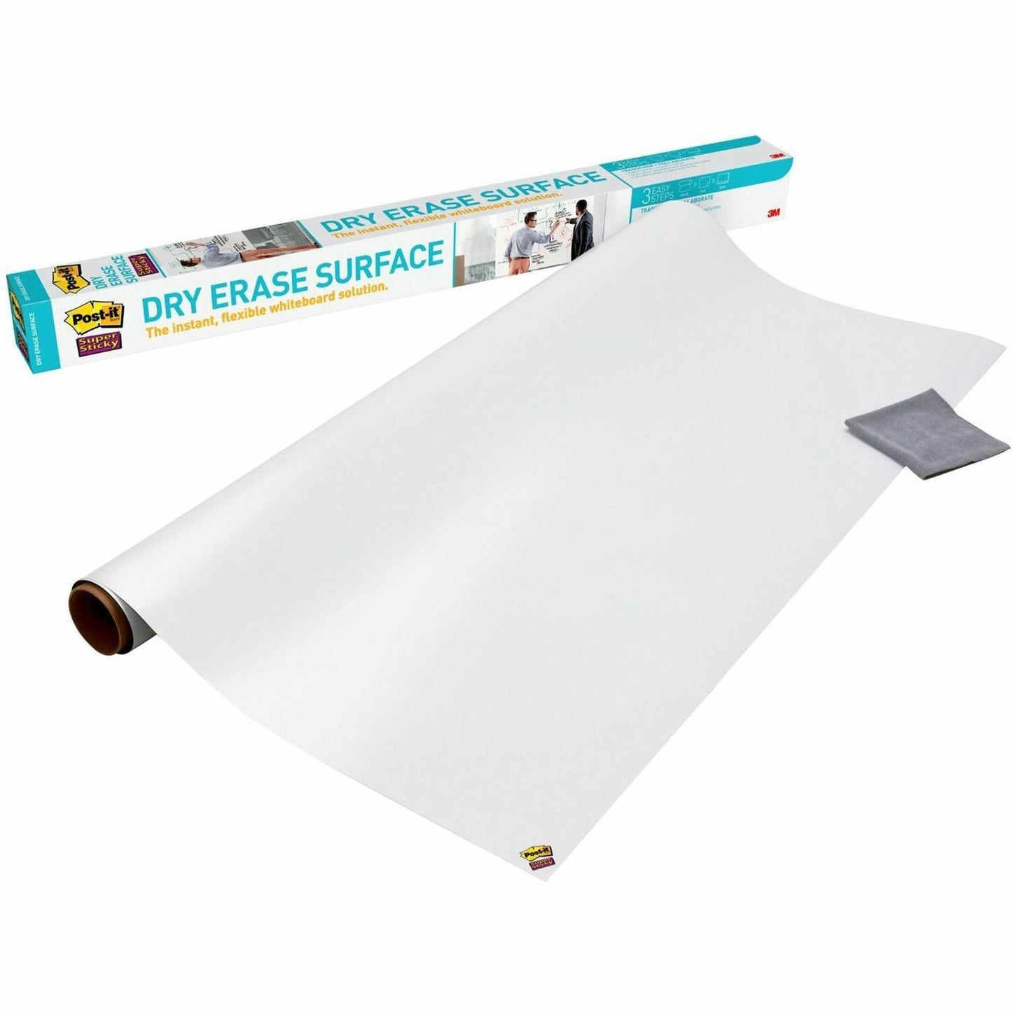 Post-it Self-Stick Dry-Erase Film Surface (MMMDEF6X4)