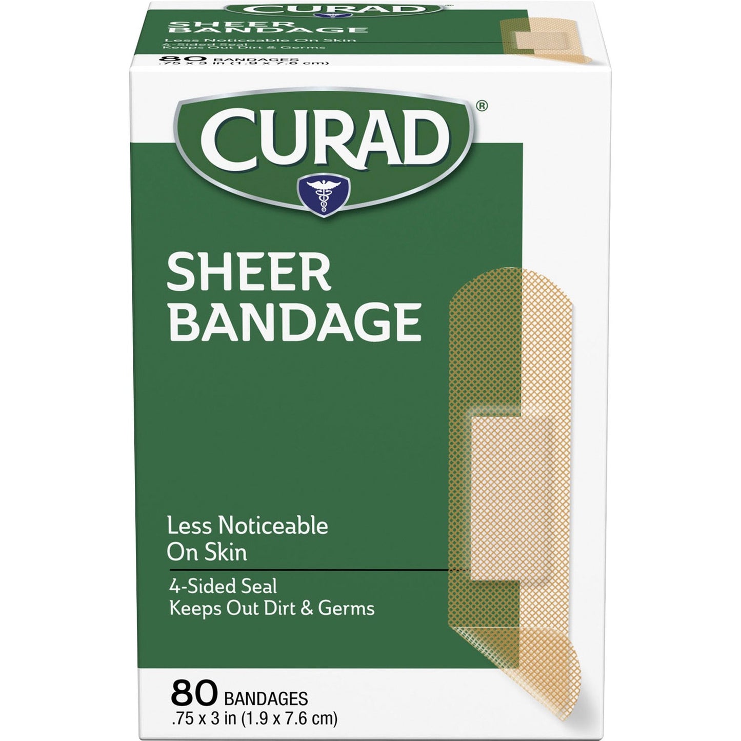 Curad Sheer Bandage Strips (MIICUR02279RB)