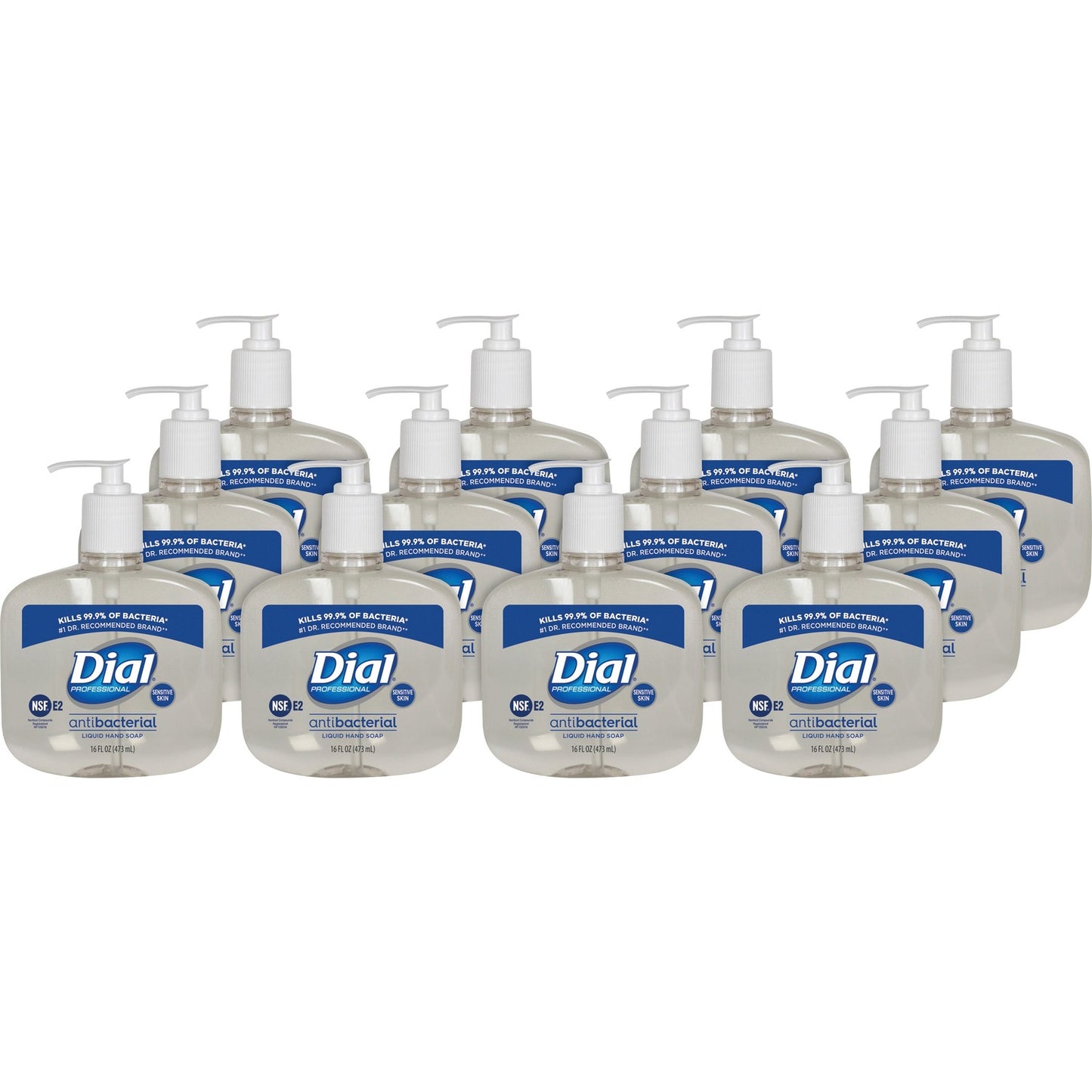 Dial Sensitive Skin Antibacterial Liquid Hand Soap (DIA80784)