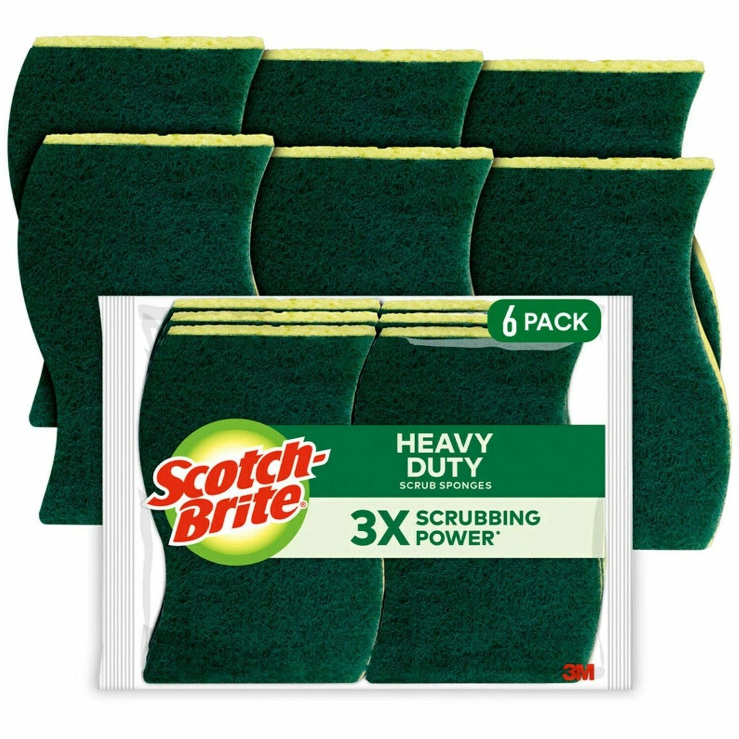 Scotch-Brite Heavy-Duty Scrub Sponges (MMM426CT)