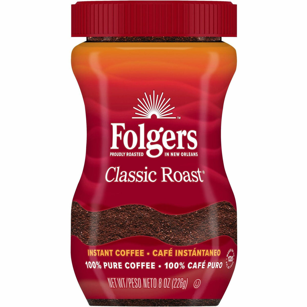 Folgers Instant Classic Roast Coffee (FOL20629)