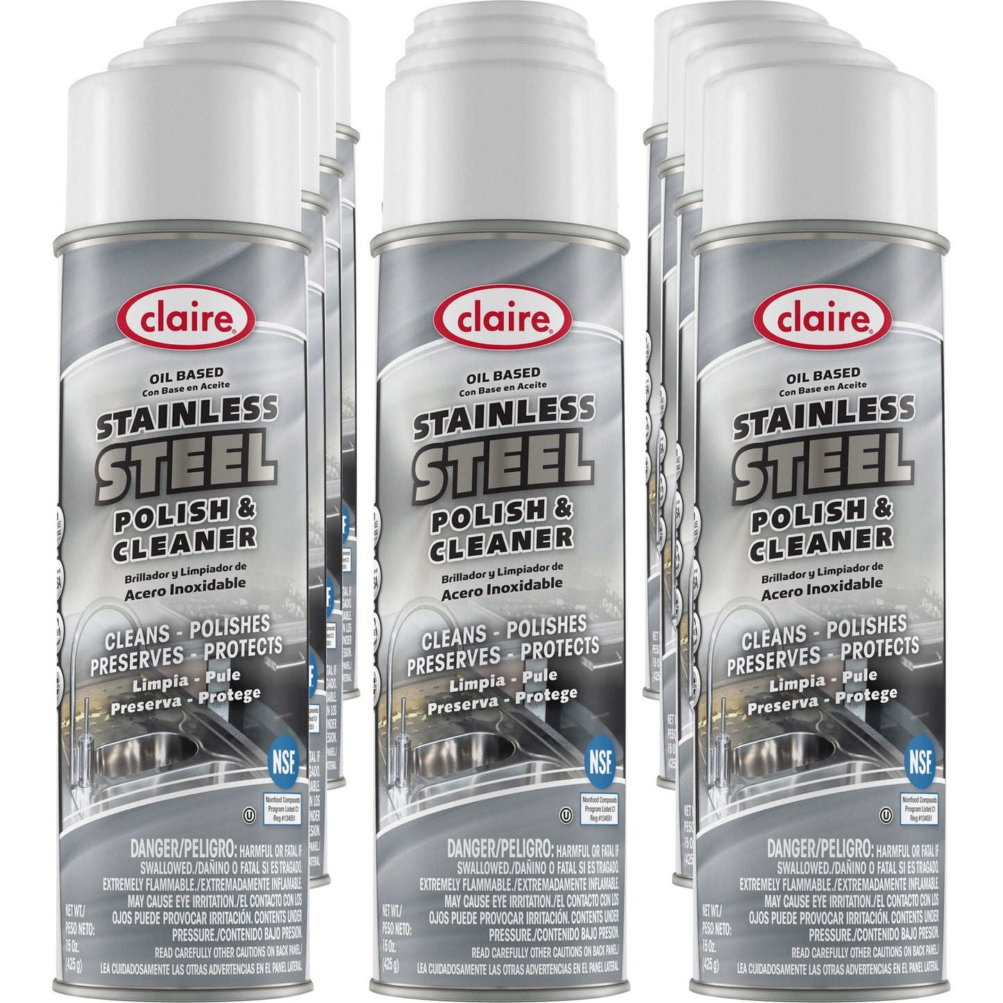 Claire Stainless Steel Polish and Cleaner (CGCCL841)