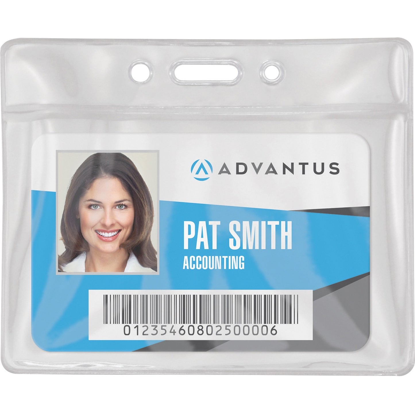 Advantus Vinyl ID Badge Holders (AVT75683)