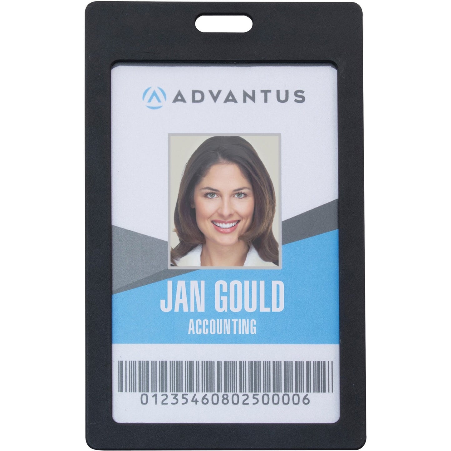Advantus Vertical Rigid ID Badge Holder (AVT97068)