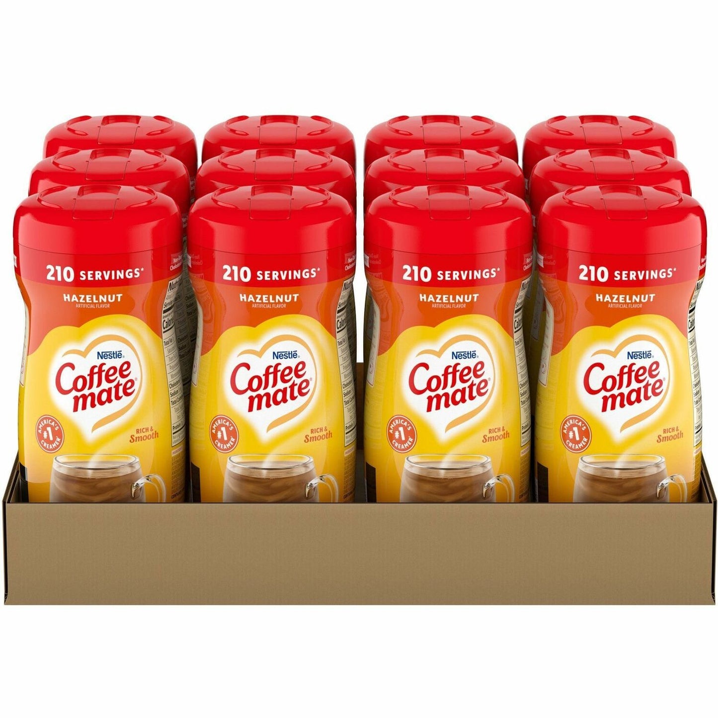 Coffee-mate Coffee-mate Hazelnut Powdered Creamer - Gluten-Free (NES12345CT)