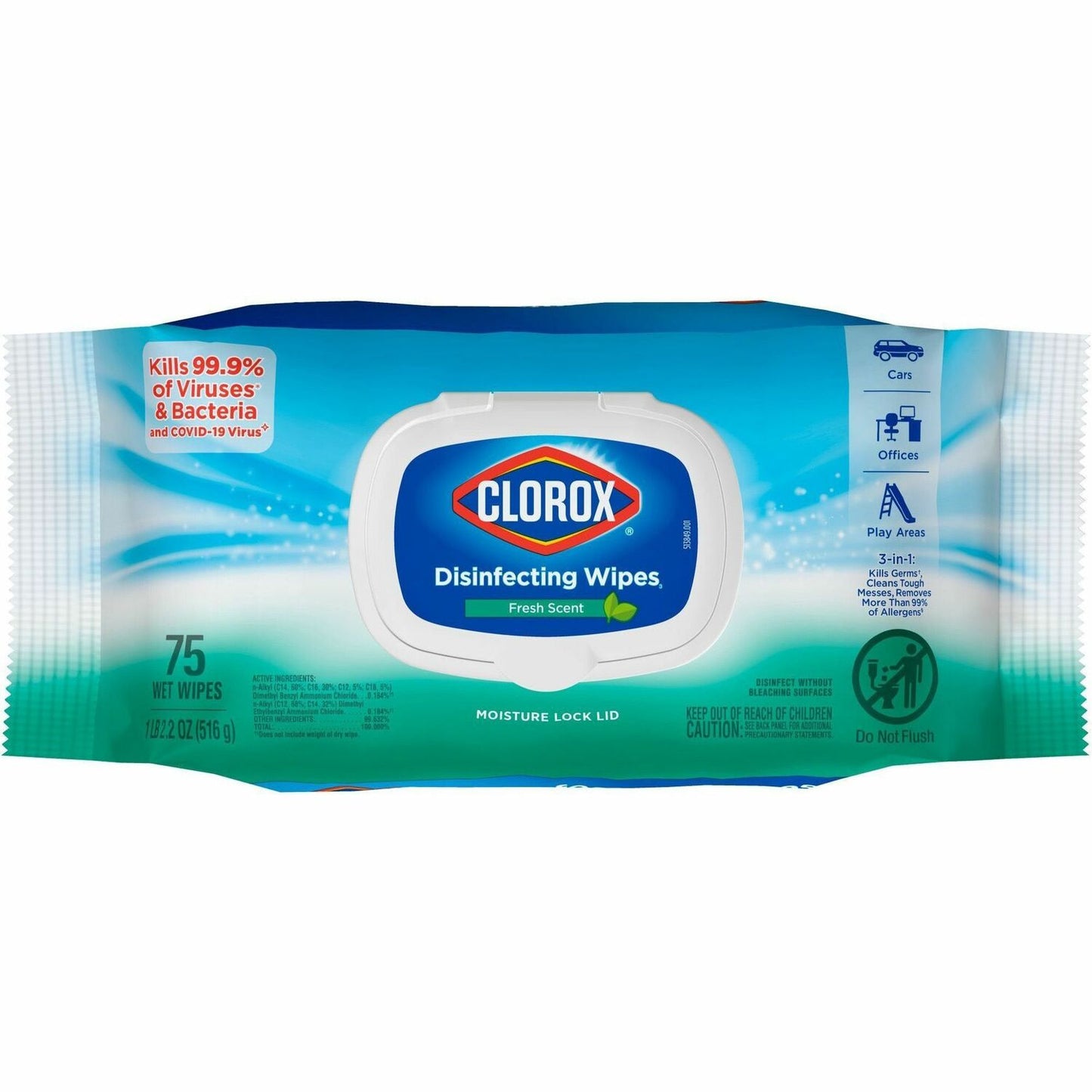 Clorox Bleach-free Disinfecting Cleaning Wipes (CLO31430)