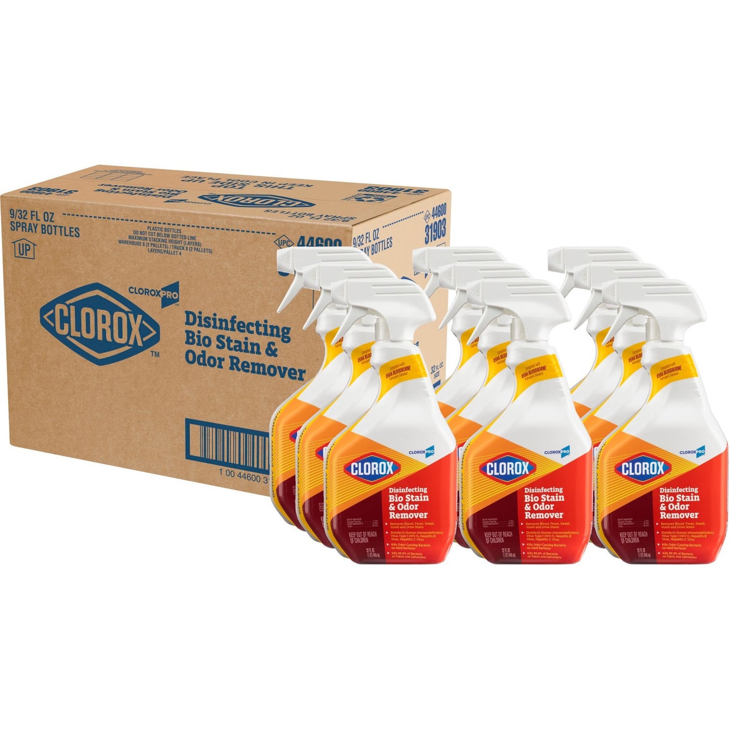 CloroxPro Disinfecting Bio Stain & Odor Remover Spray (CLO31903)