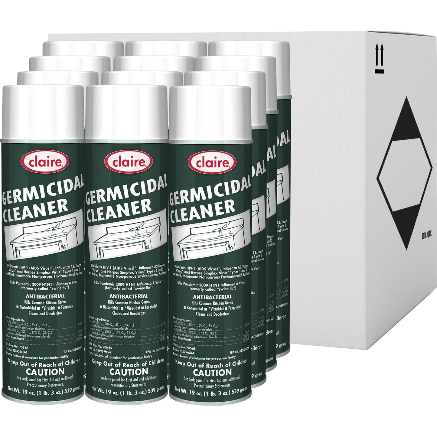 Claire Foaming Germicidal Cleaner (CGCCL873)