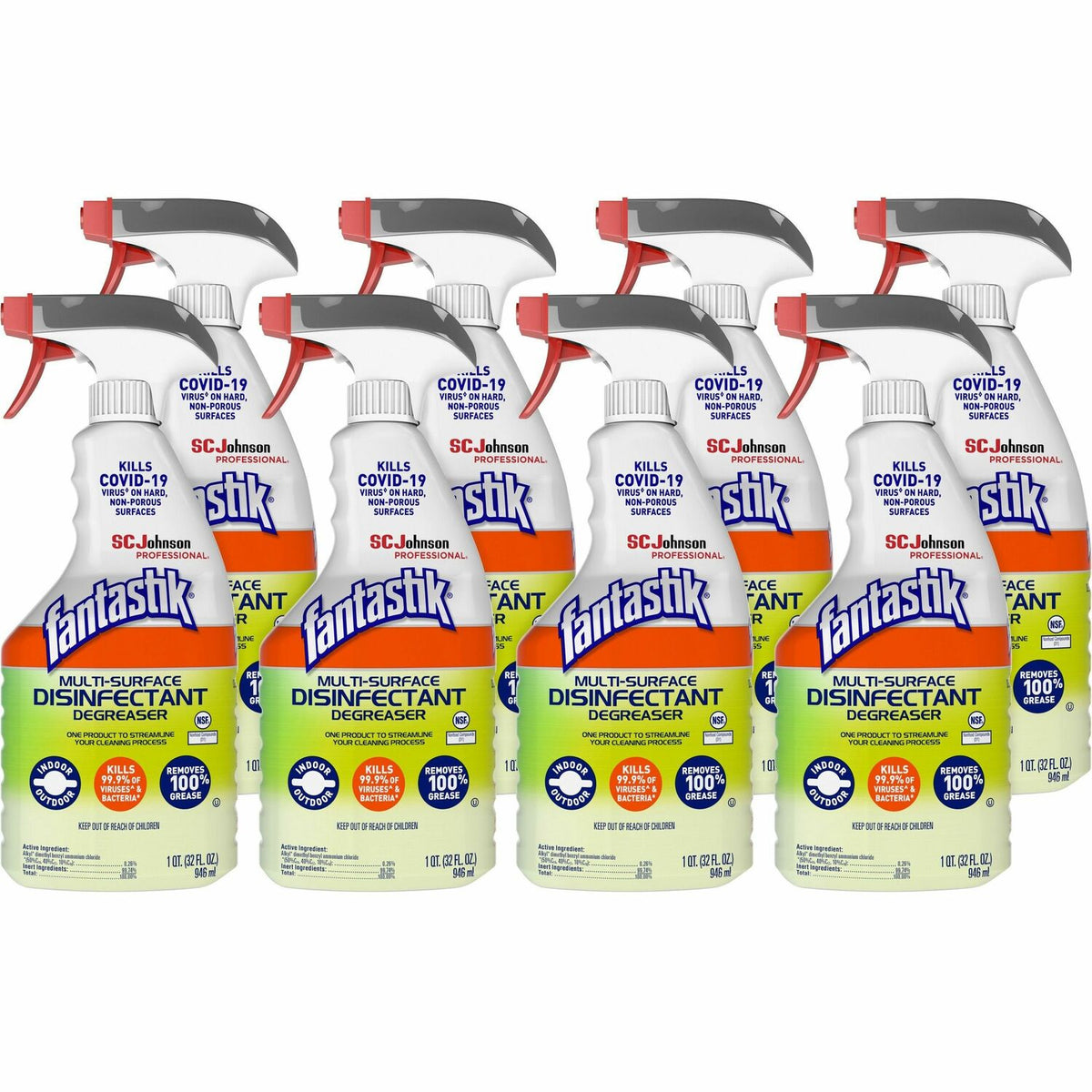 Fantastik Multisurface Disinfectant Degreaser Spray (SJN311836)