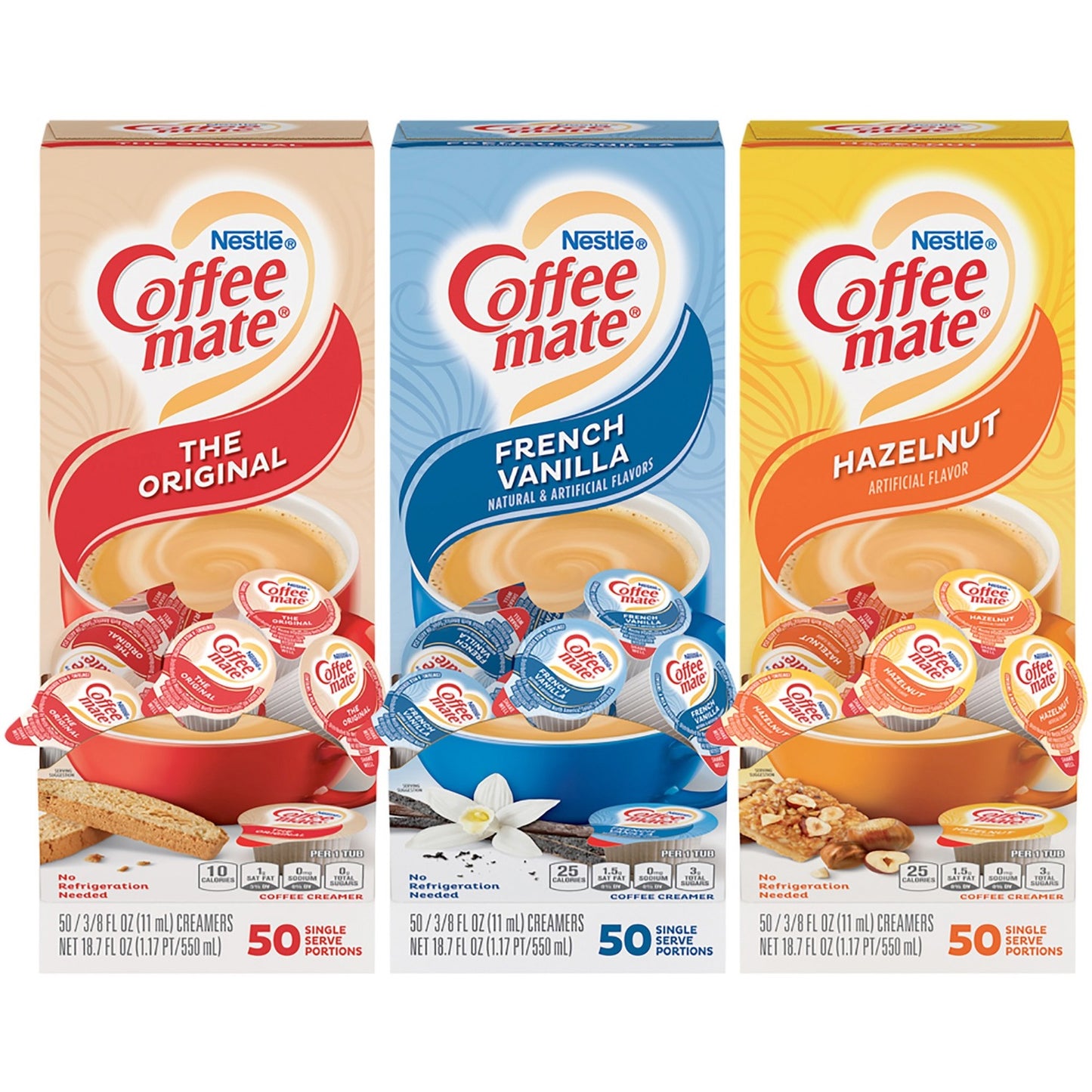 Coffee-mate Coffee-mate Flavor Variety Pack Liquid Creamer Singles (NES46193CT)