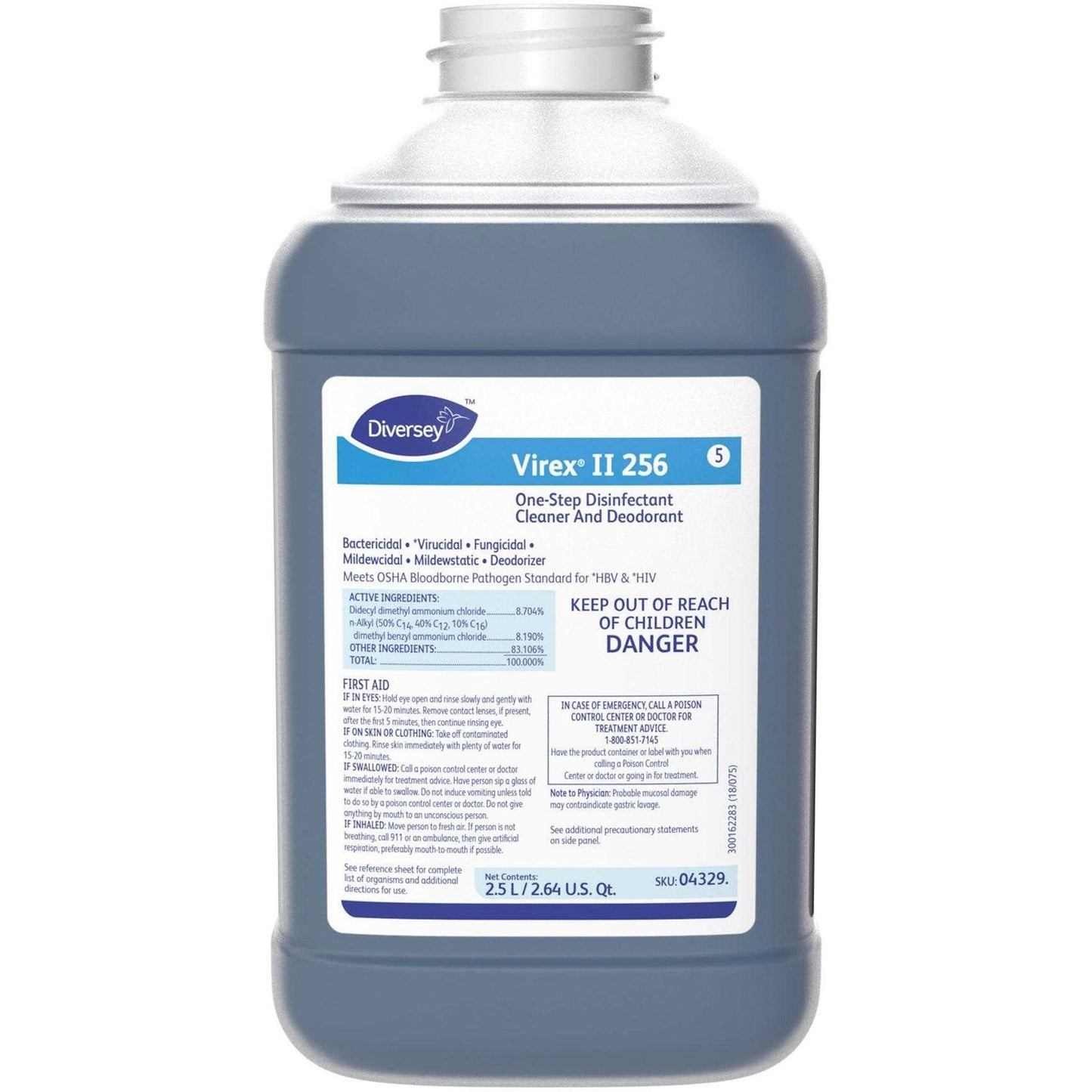 Diversey Virex II 256 Disinfectant Cleaner (DVO04329)