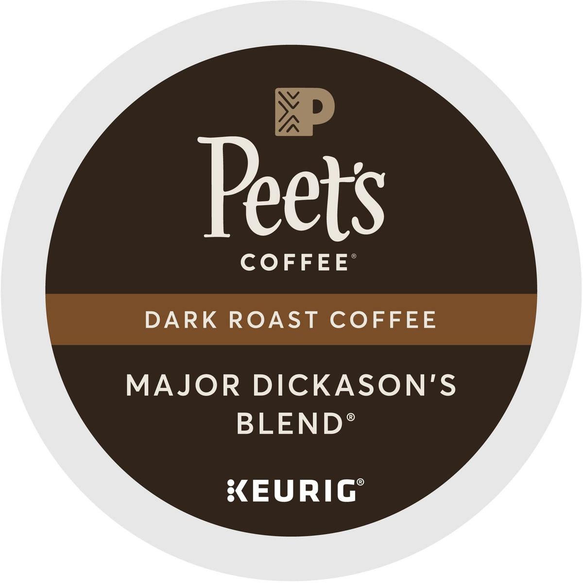 Peet's Coffee K-Cup Major Dickason's Blend Coffee (GMT2403)