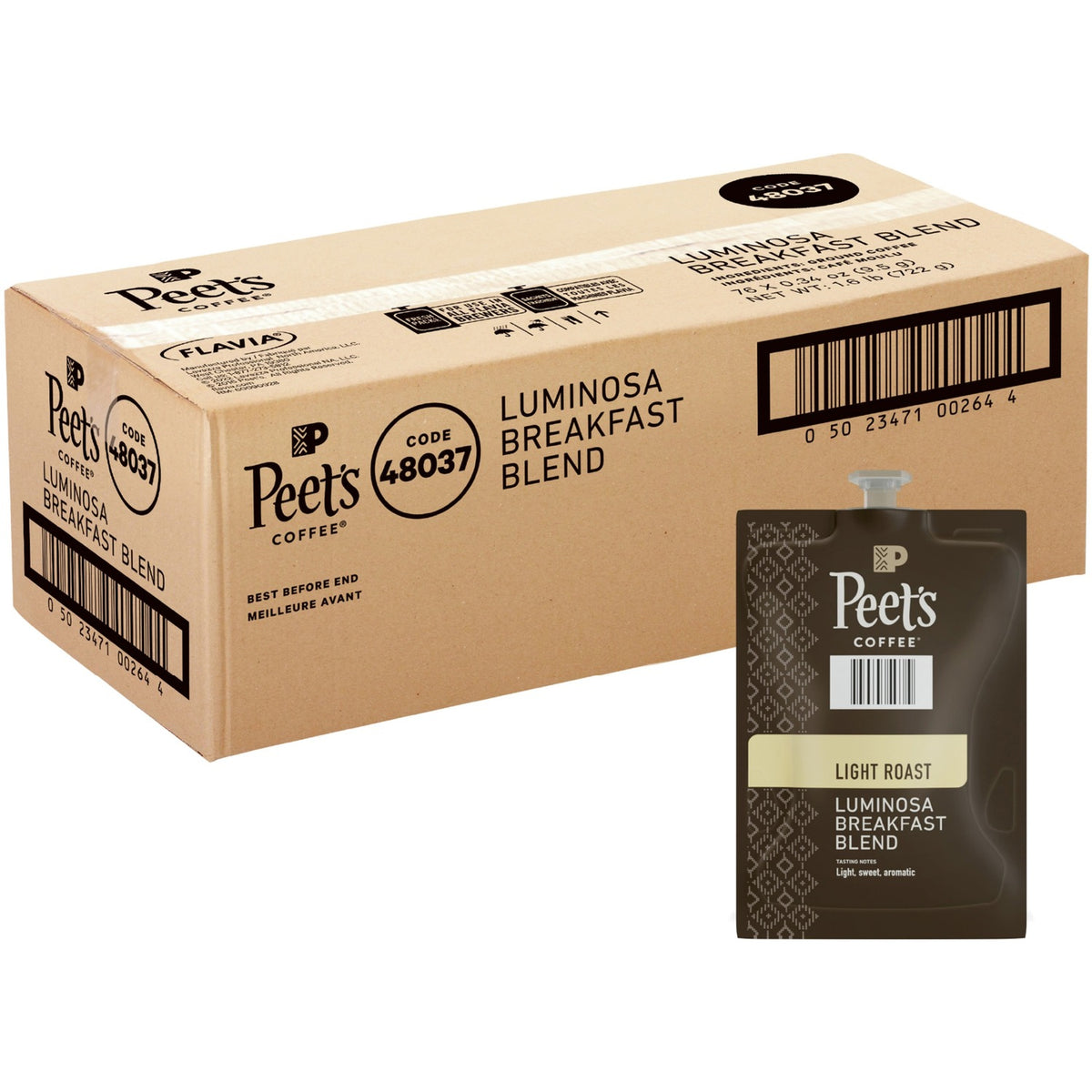 Peet's Coffee Coffee Coffee Peet's Coffee Coffee Freshpack Colombia Luminosa Coffee (LAV48037)