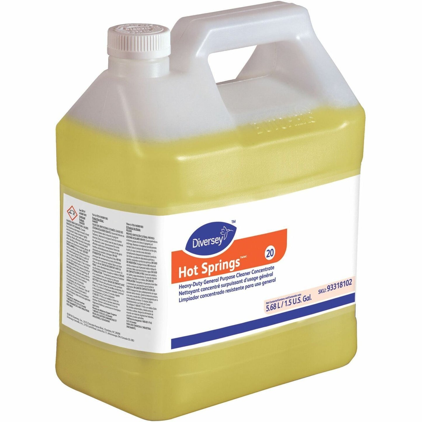 Diversey Hot Springs Heavy-Duty Cleaner (DVO93318102)