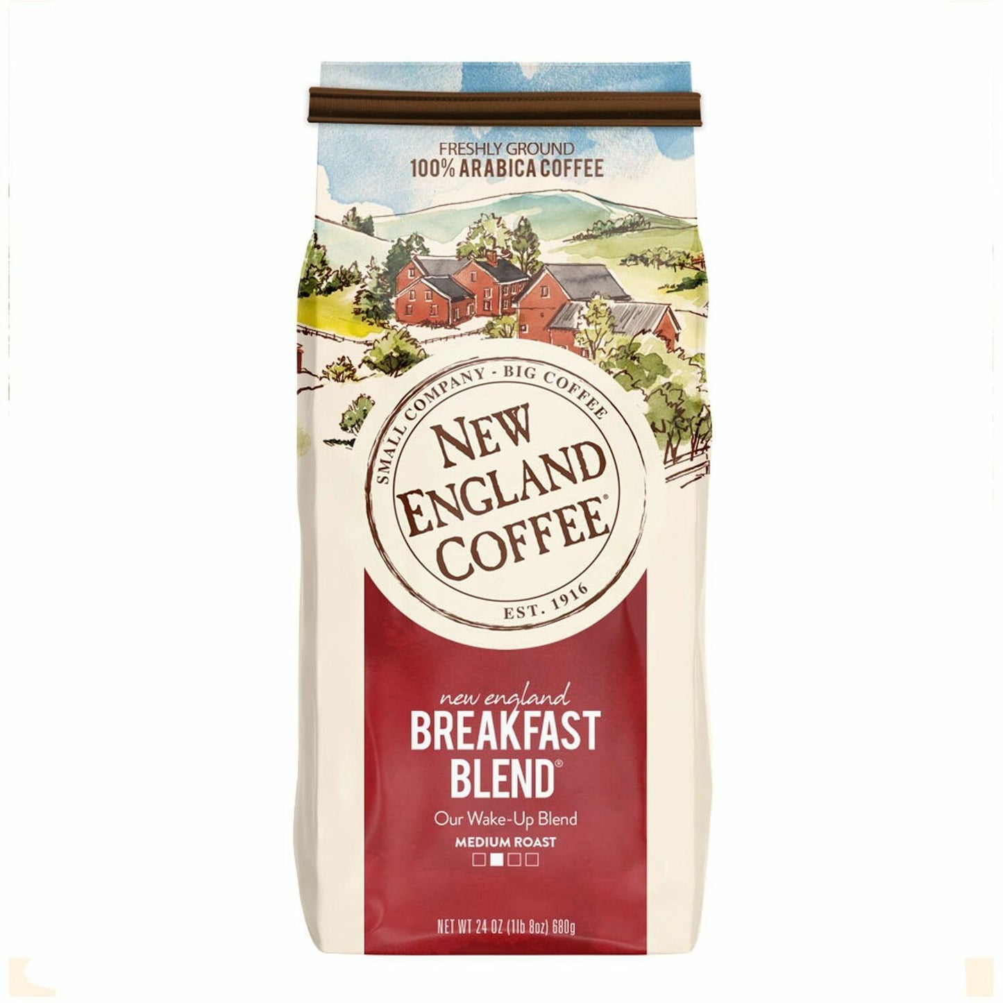 New England Coffee Ground Breakfast Blend Coffee (NCF77025)