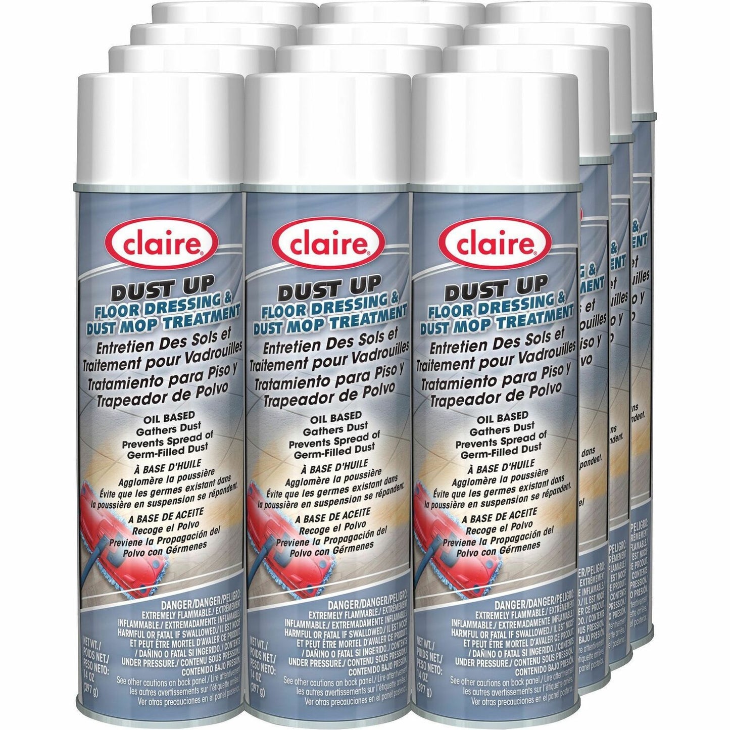Claire Dust Up Dust Mop Treatment (CGCCL875CT)
