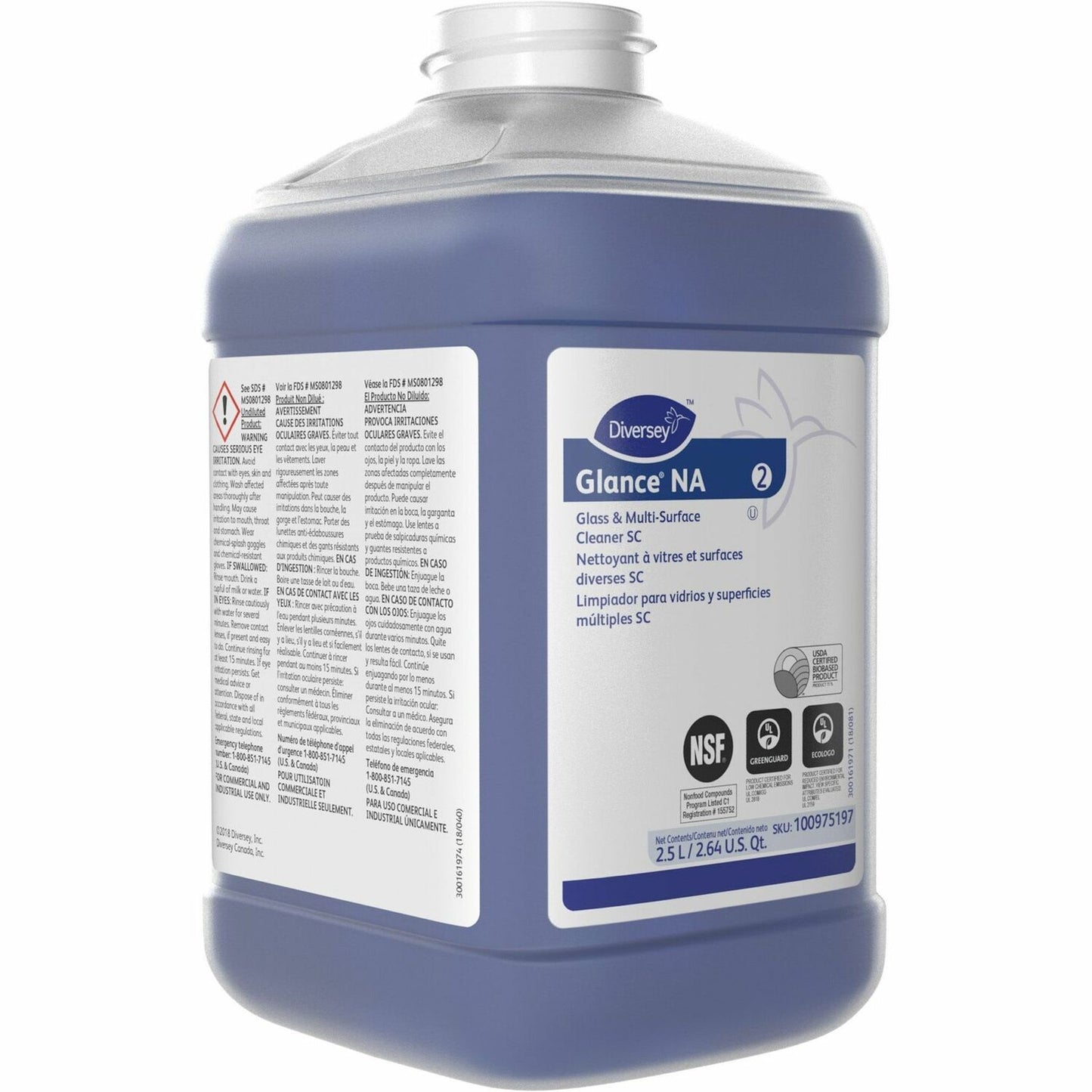 Diversey Glass/Multi-Purpose Cleaner (DVO100975197)