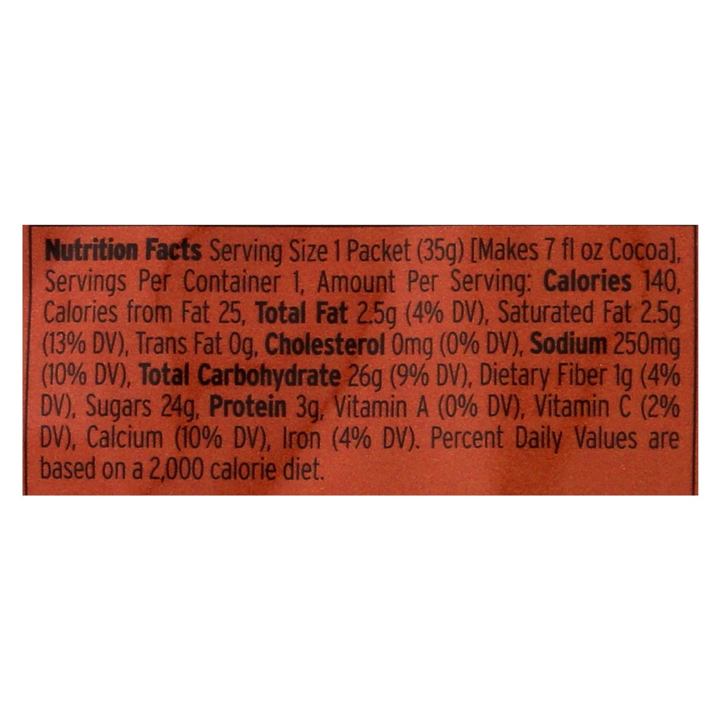 Land O Lakes Cocoa Classic Mix - Cinnamon And Chocolate - 1.25 Oz - Case Of 12