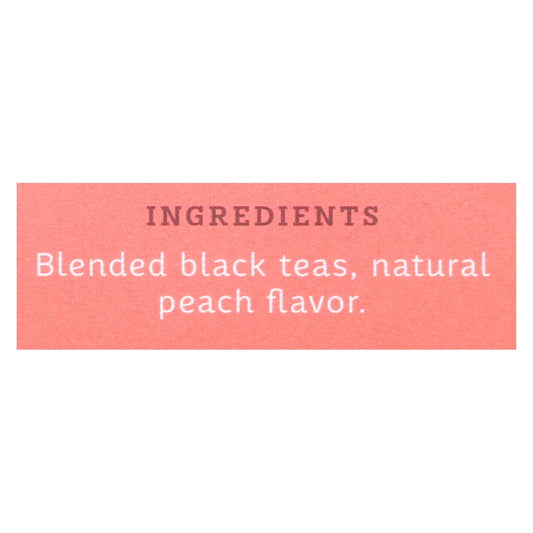 Stash Tea Tea - Black Peach - Case Of 6 - 20 Count