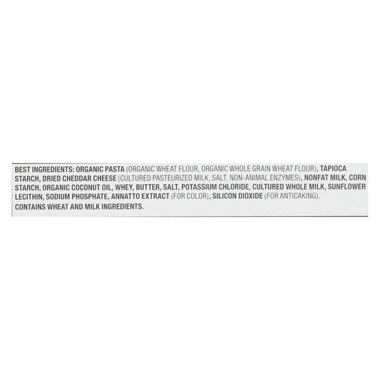 Annie's Homegrown Real Aged Cheddar Macaroni And Cheese Microcaps - Case Of 6 - 4.02 Oz.
