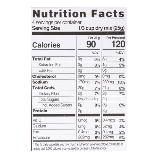 Edward And Sons Organic Mashed Potatoes - Roasted Garlic - Case Of 6 - 3.5 Oz.