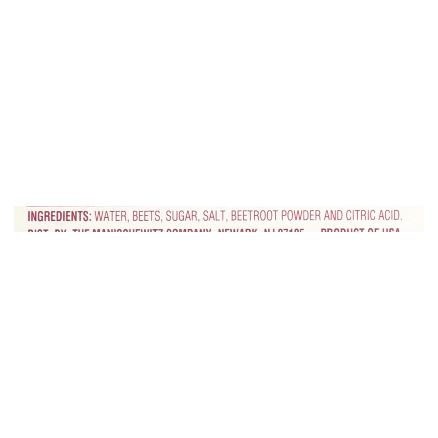 Manischewitz - Borscht With Shredded Beets - Case Of 12 - 24 Oz.
