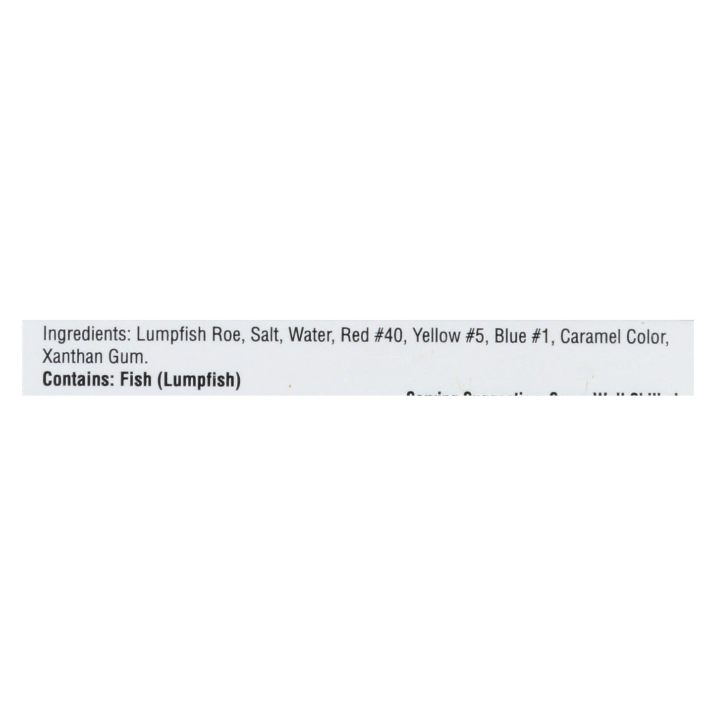 Romanoff Black Lumpfish Caviar - Case Of 6 - 2 Oz