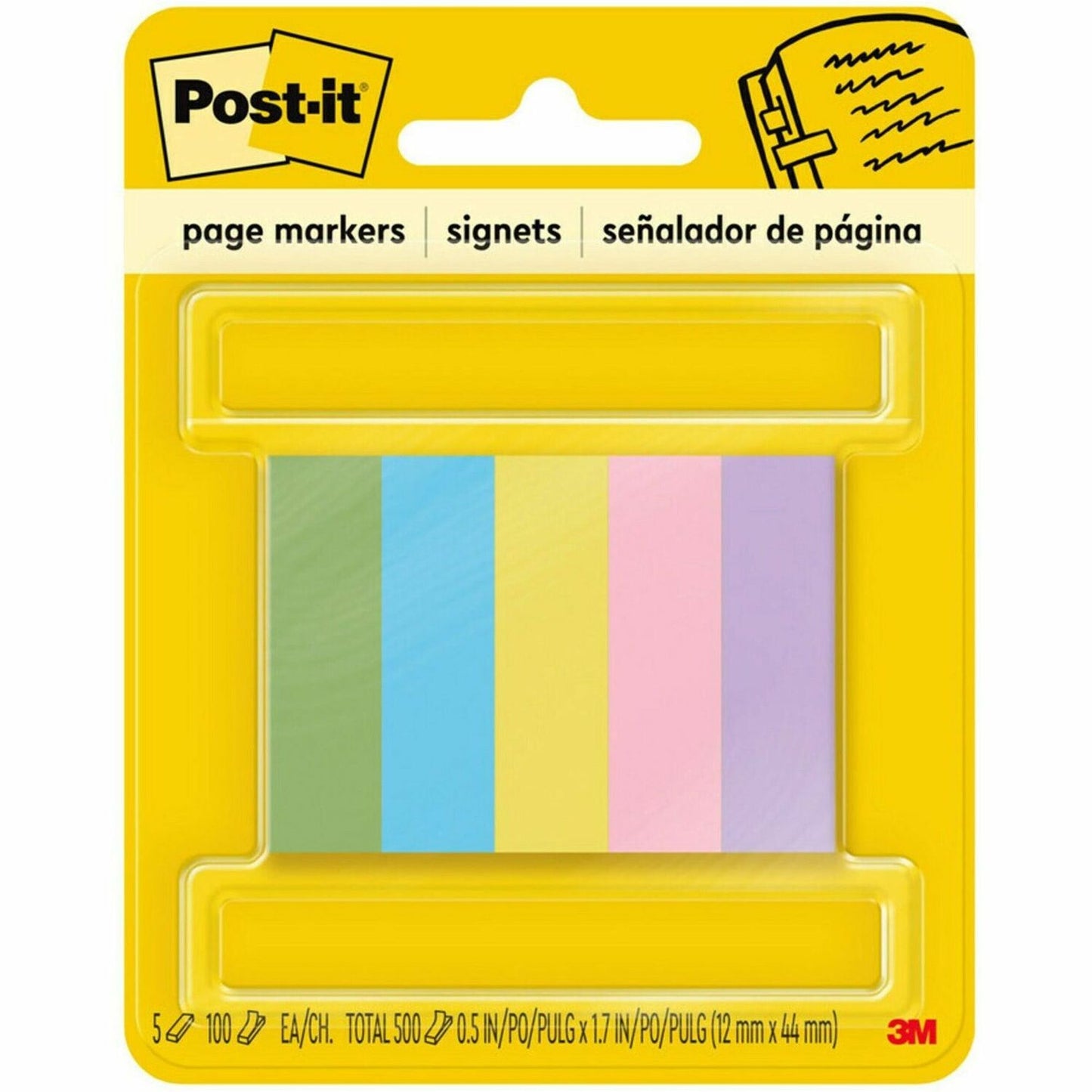 Post-it Page Markers (MMM6705AU)