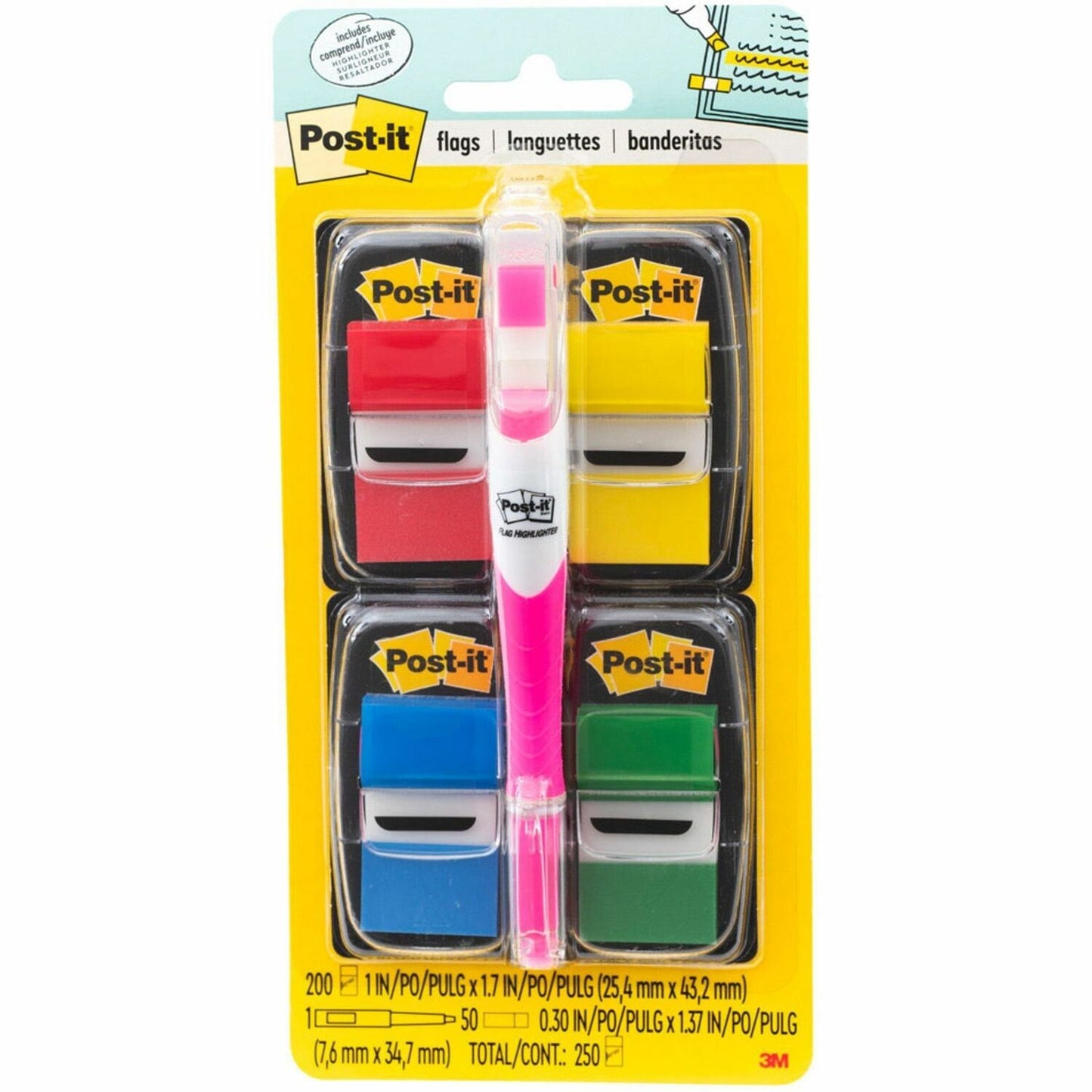 Post-it Flags Value Pack (MMM680RYBGVA)