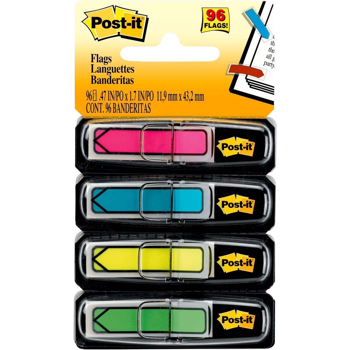 Post-it Arrow Flags (MMM684ARR4)