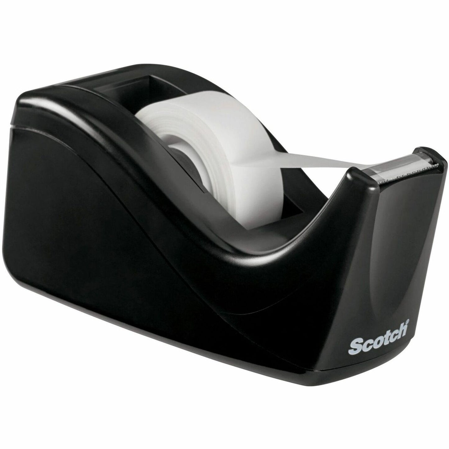 Scotch Two-tone Desktop Office Tape Dispenser (MMMC60BK)