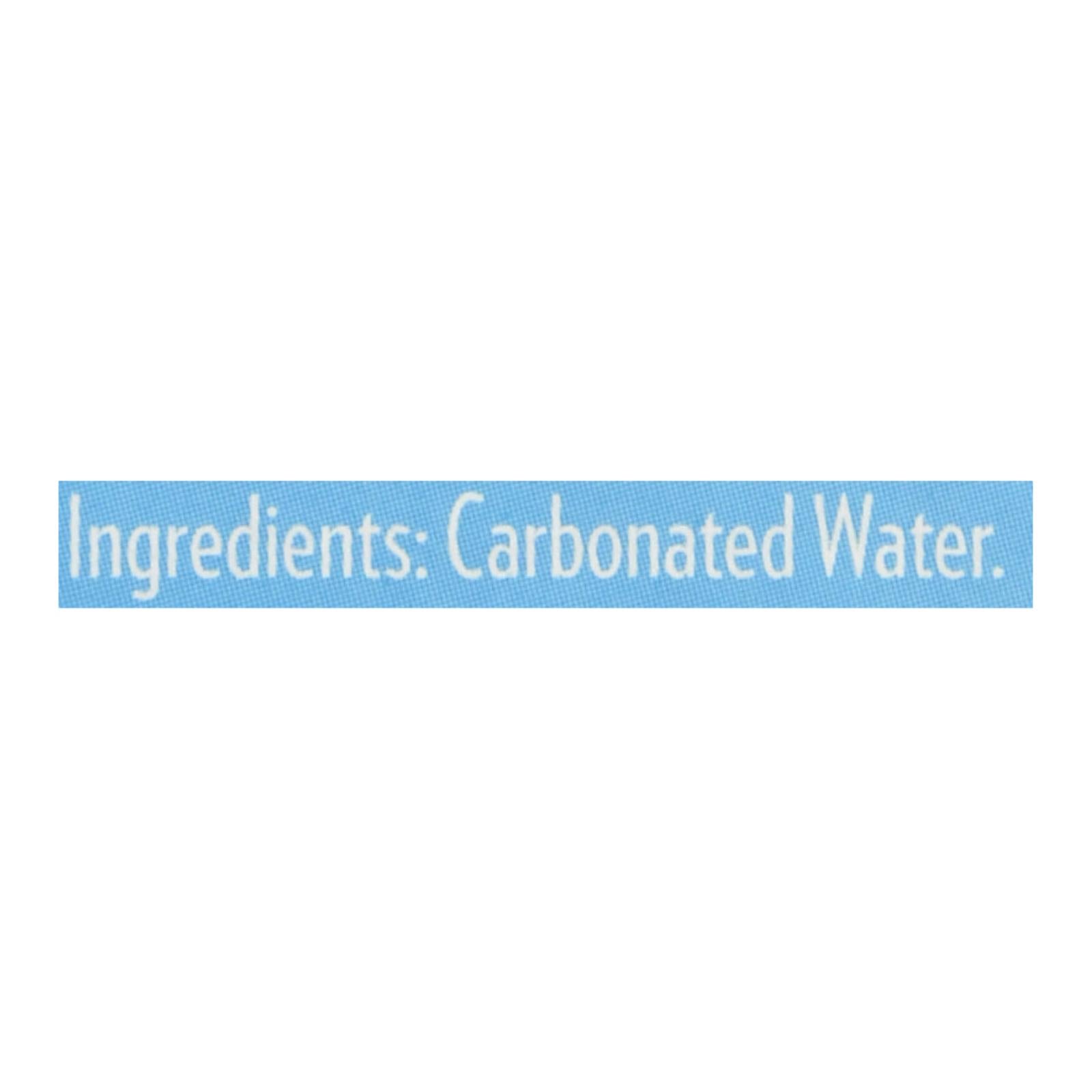 Adirondack - Seltzer Sparkling Water Originl - Case Of 3-8/12 Fz