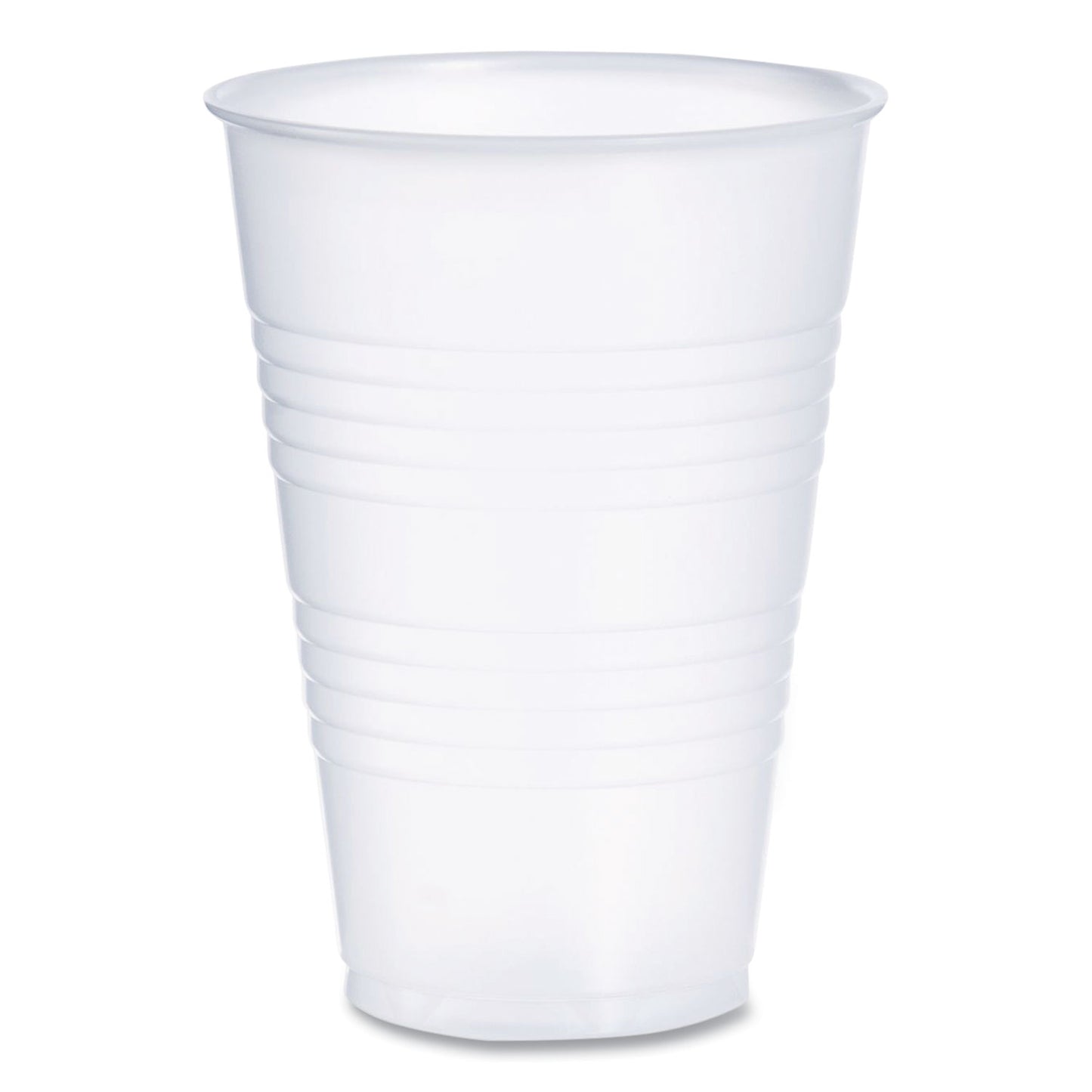 Dart High-Impact Polystyrene Cold Cups, 14 oz, Translucent, 50 Cups/Sleeve. 20 Sleeves/Carton (DCCY14)