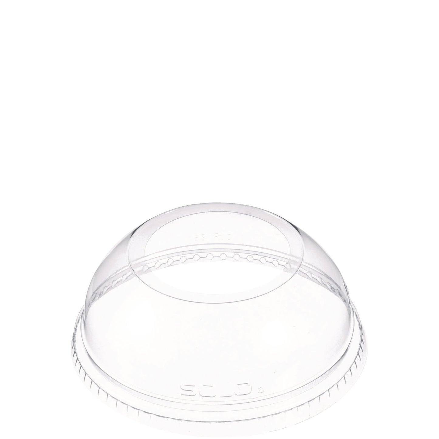 Dart Open-Top Dome Lid, Fits 16 oz to 24 oz Plastic Cups, Clear, 1.9" Dia Hole, 1,000/Carton (DCCDLW626)