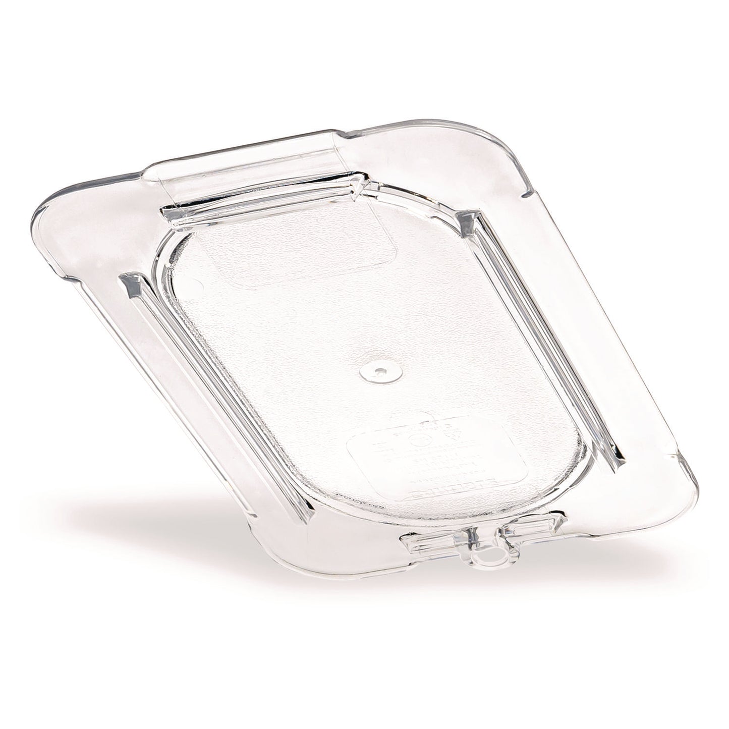 Carlisle StorPlus Polycarbonate Flat Universal Lid, 4.31 x 6.88 x 0.44, Clear, Plastic (CFS10336U07)