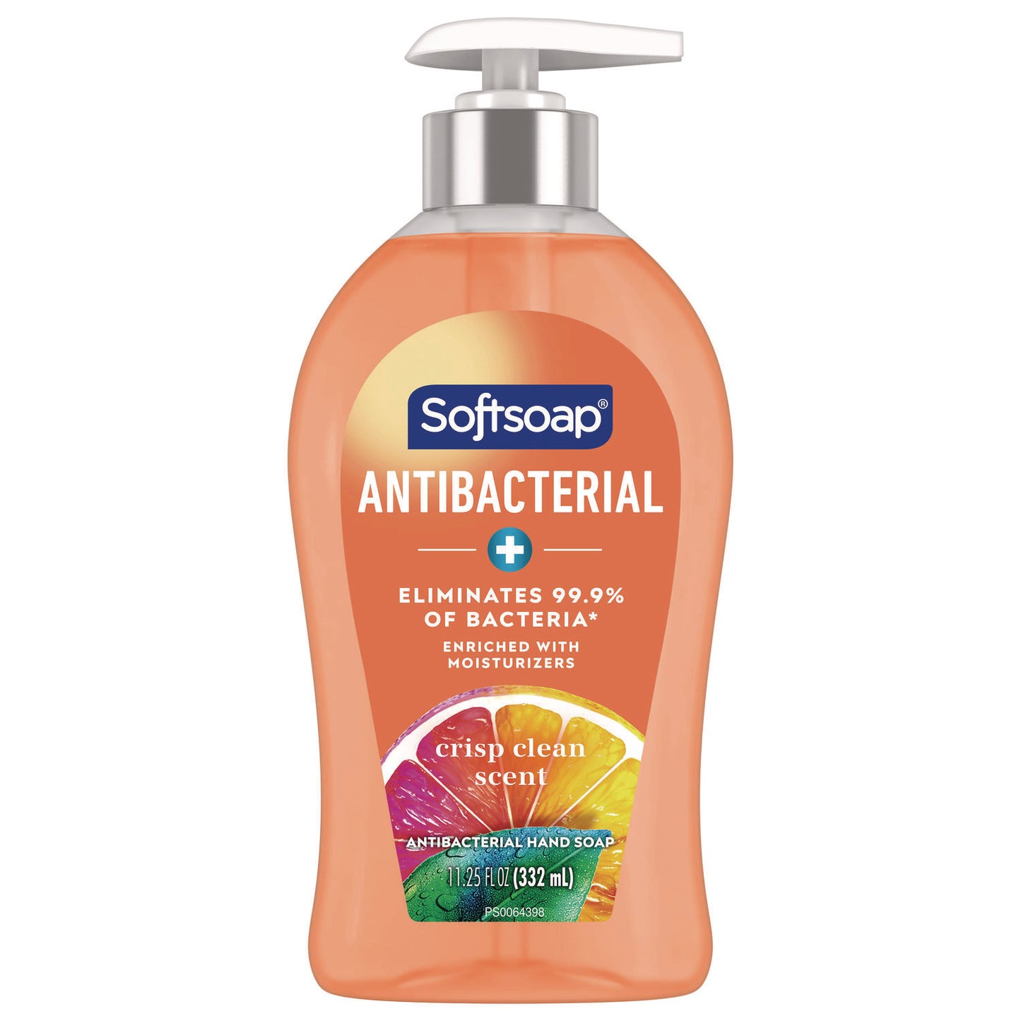 Softsoap Antibacterial Hand Soap, Crisp Clean Scent, 11.25 oz (CPC44571EA)